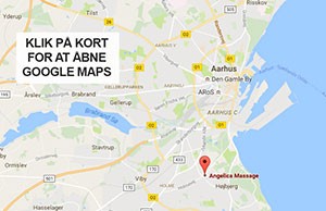 Google kort - Angelica Massage Aarhus